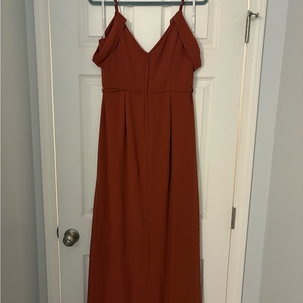 David’s Bridal Cinnamon Dress - Picture 2 of 7